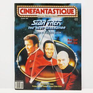 Cinefantastique Magazine Oct. 1993 Star Trek Next Generation Nine John Carpenter